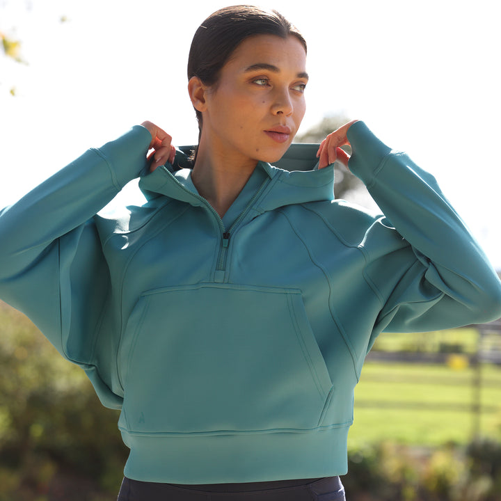 Aubrion React Ladies Quarter Zip Hoodie