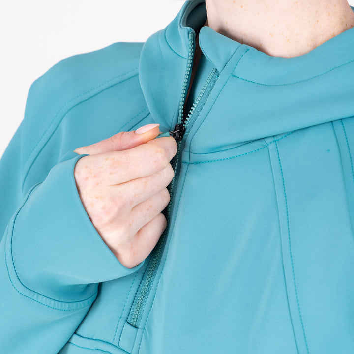 Aubrion React Ladies Quarter Zip Hoodie