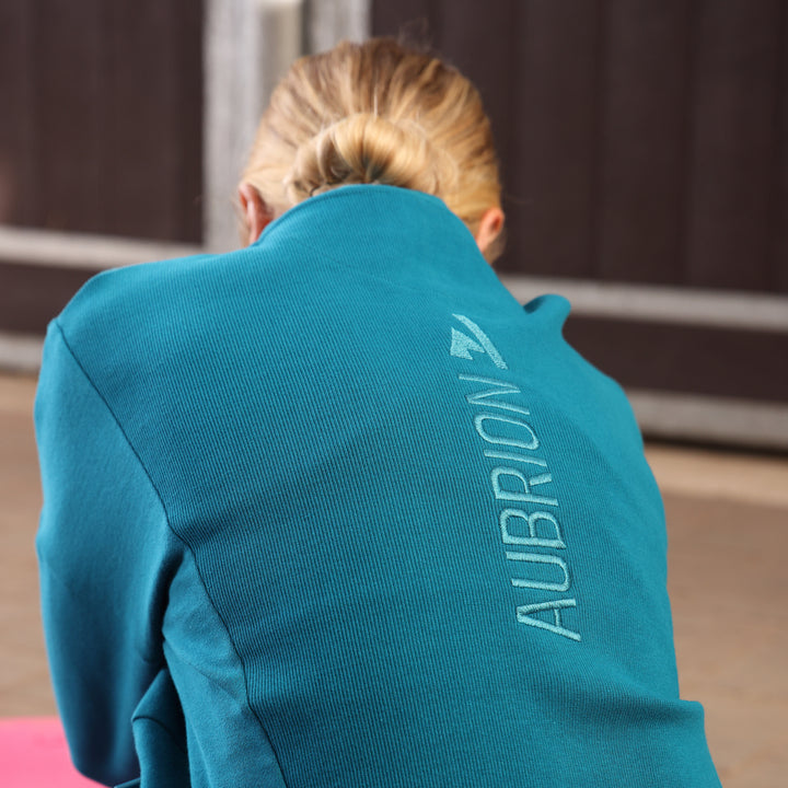 Aubrion React Ladies Quarter Zip Sweater
