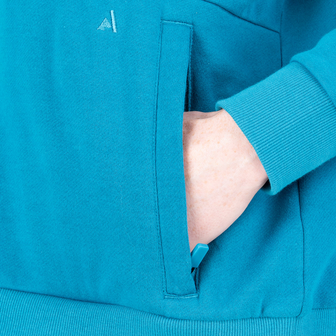 Aubrion React Ladies Quarter Zip Sweater