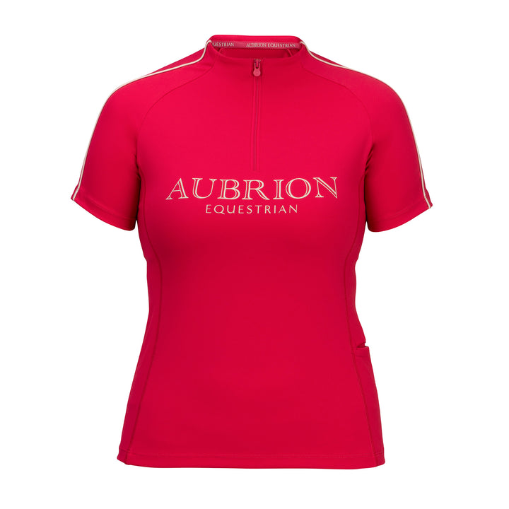 Aubrion Equestrian Ladies Short Sleeve Base Layer