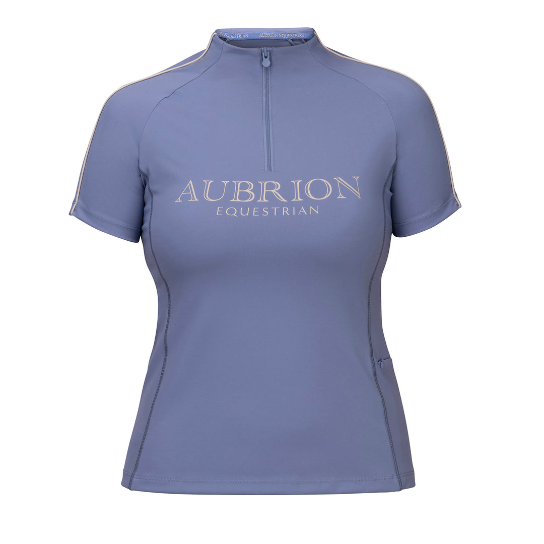Aubrion Equestrian Ladies Short Sleeve Base Layer