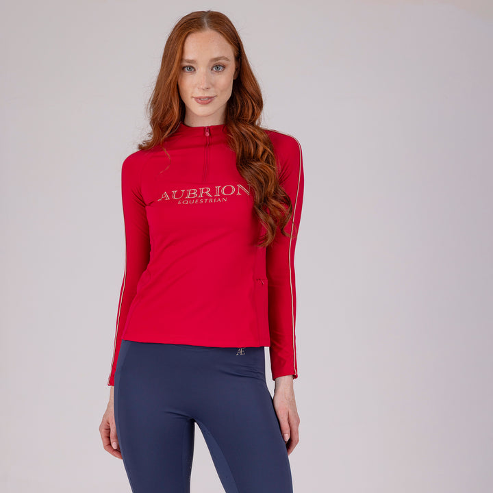 Aubrion Equestrian Ladies Long Sleeve Base Layer