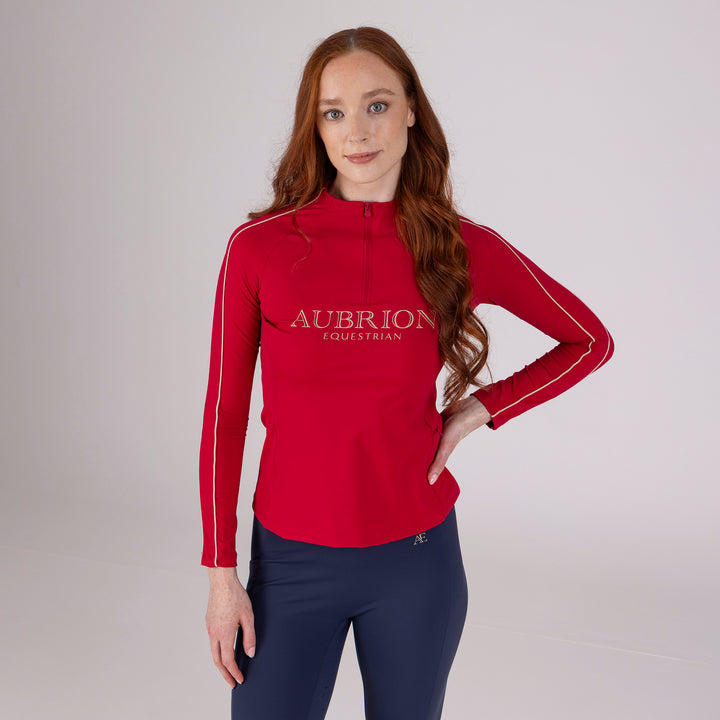Aubrion Equestrian Ladies Long Sleeve Base Layer