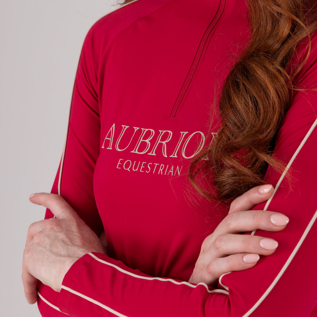Aubrion Equestrian Ladies Long Sleeve Base Layer