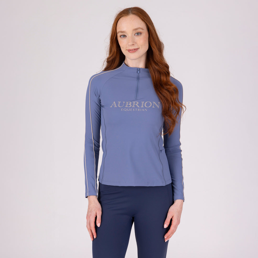 Aubrion Equestrian Ladies Long Sleeve Base Layer