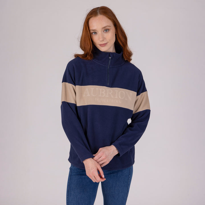 Aubrion Equestrian Ladies Quarter Zip Fleece