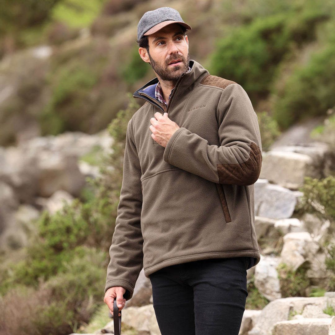 Aubrion Unisex Heritage Quarter Zip Fleece
