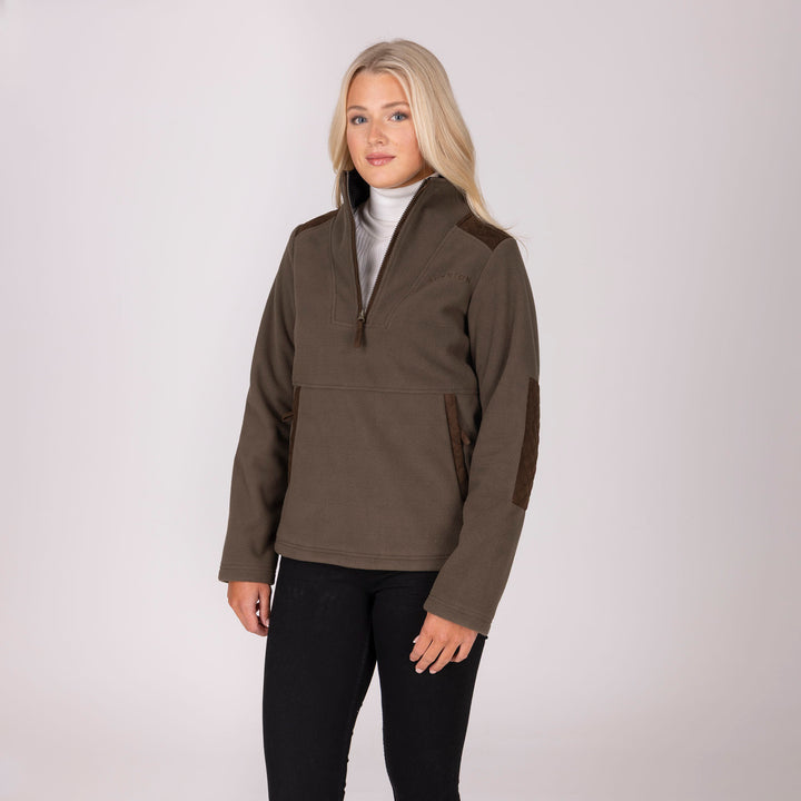 Aubrion Unisex Heritage Quarter Zip Fleece