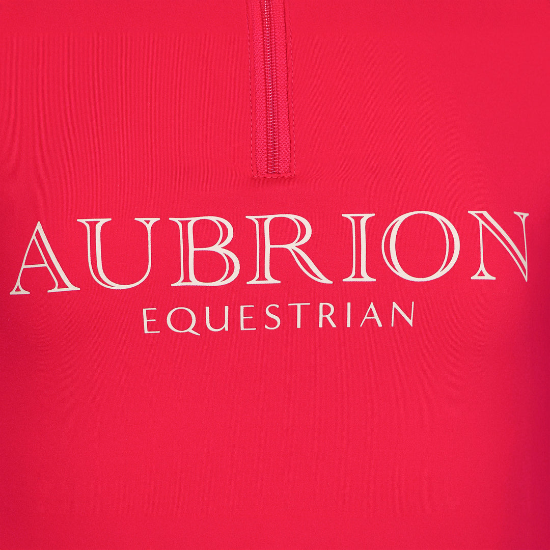 Aubrion Equestrian Young Rider Short Sleeve Base Layer
