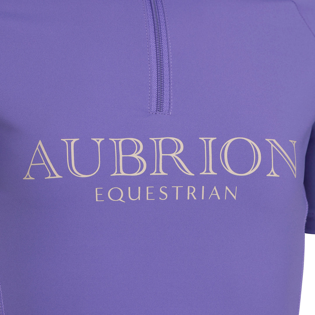 Aubrion Equestrian Young Rider Short Sleeve Base Layer