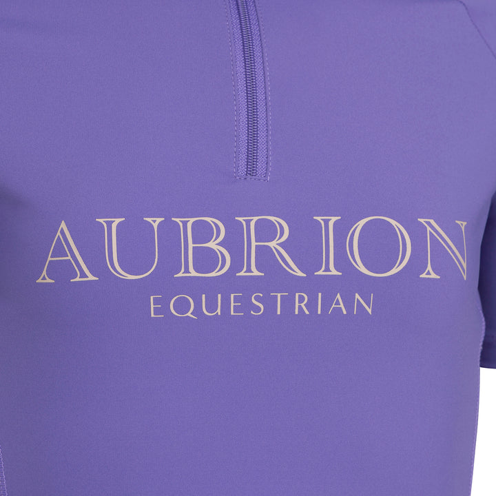 Aubrion Equestrian Young Rider Short Sleeve Base Layer