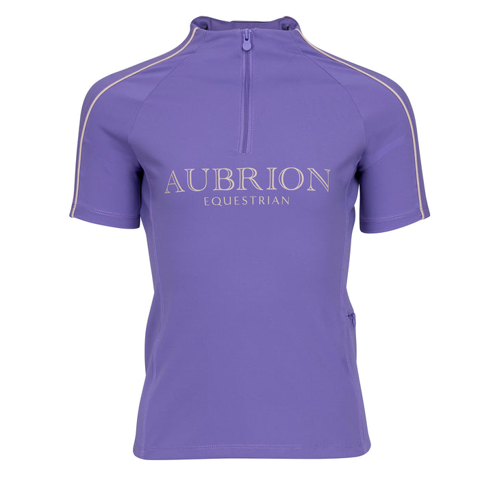 Aubrion Equestrian Young Rider Short Sleeve Base Layer