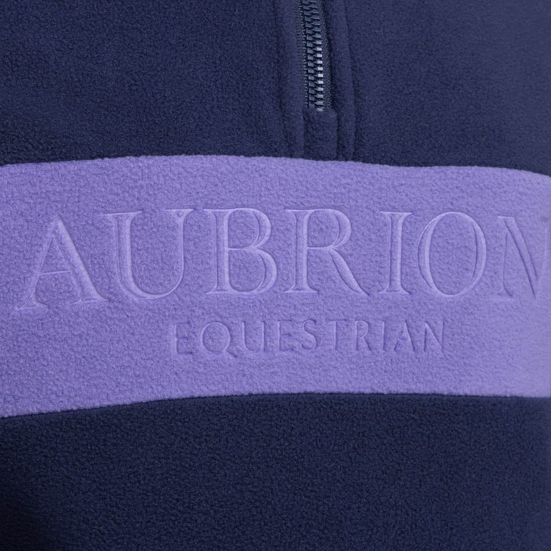 Aubrion Equestrian Young Rider Quarter Zip Fleece
