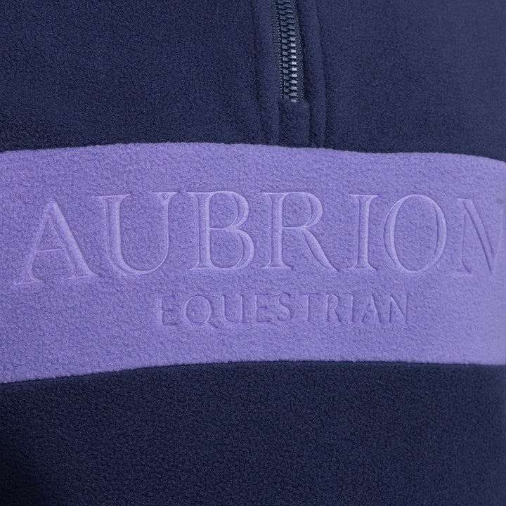 Aubrion Equestrian Young Rider Quarter Zip Fleece