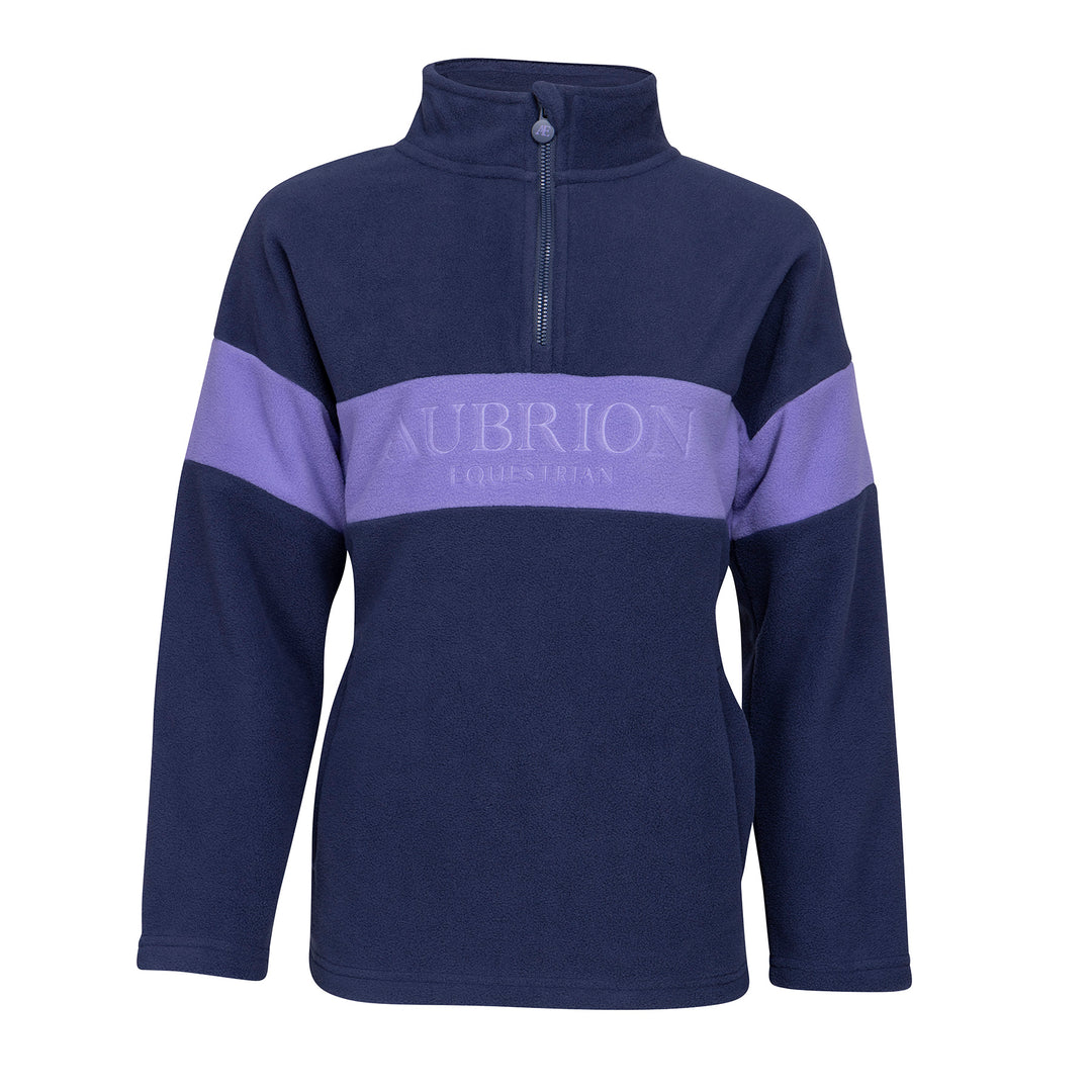 Aubrion Equestrian Young Rider Quarter Zip Fleece