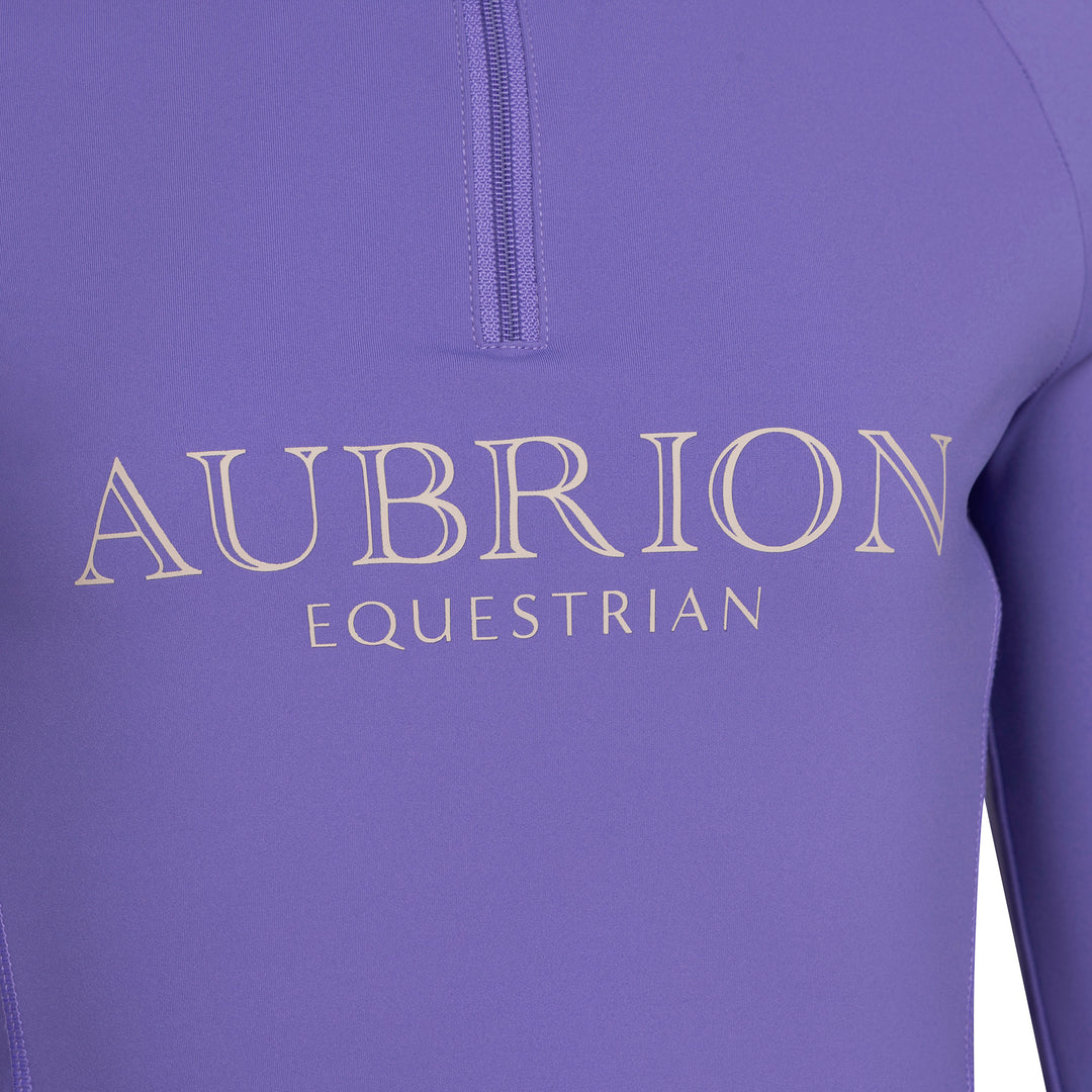 Aubrion Equestrian Young Rider Long Sleeve Base Layer