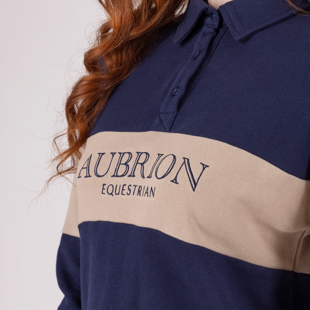 Aubrion Equestrian Ladies Button Sweatshirt
