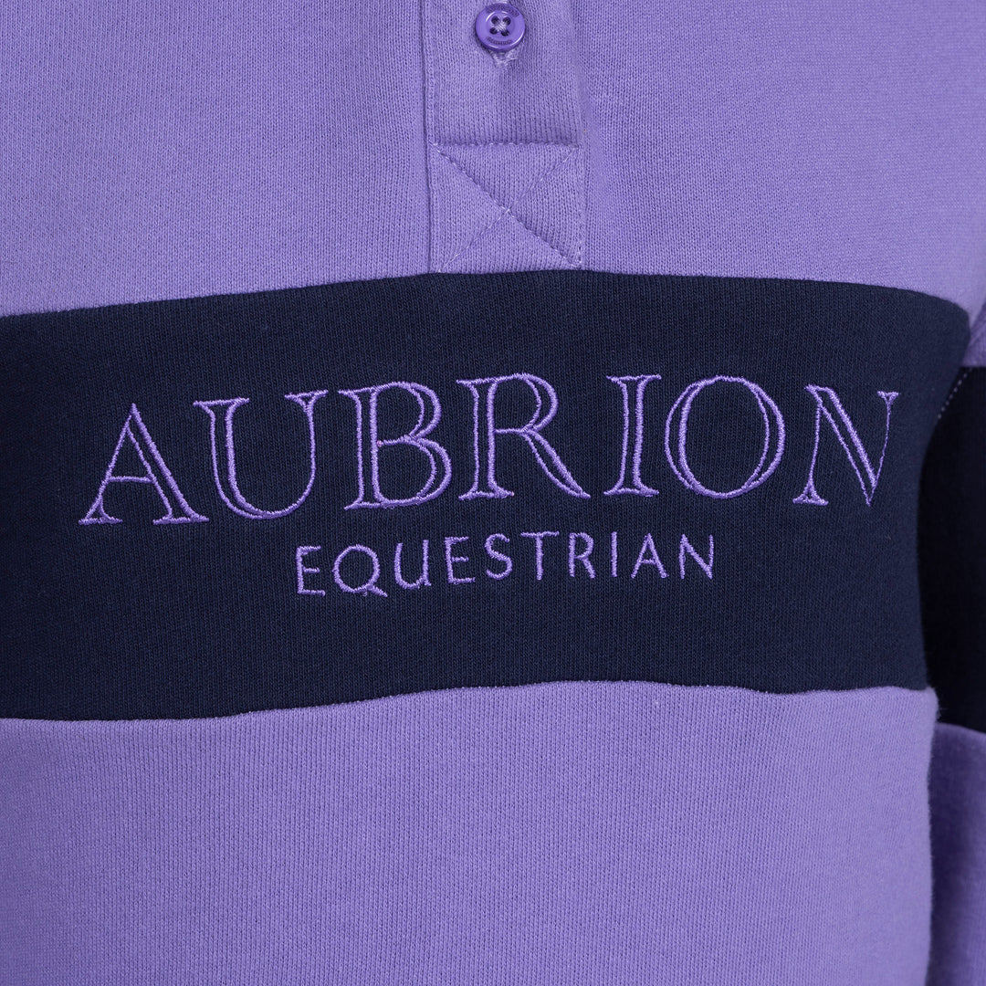 Aubrion Equestrian Young Rider Button Sweatshirt