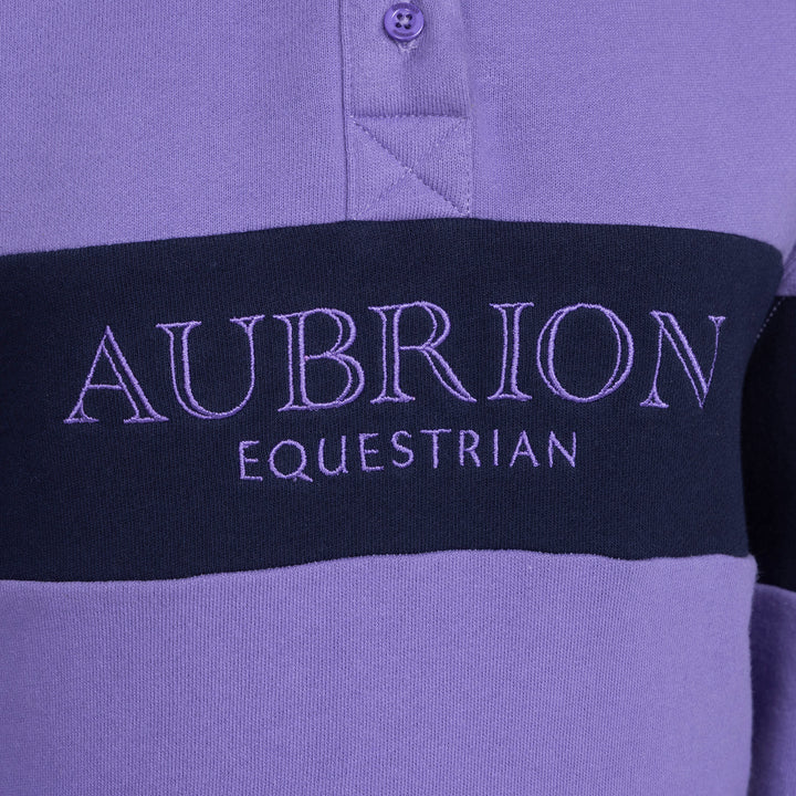 Aubrion Equestrian Young Rider Button Sweatshirt