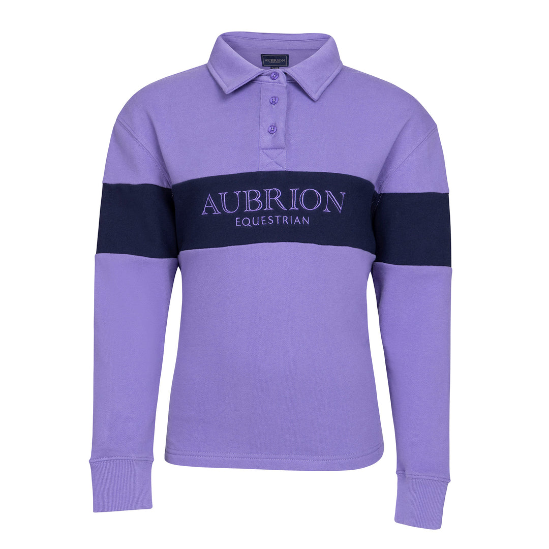 Aubrion Equestrian Young Rider Button Sweatshirt