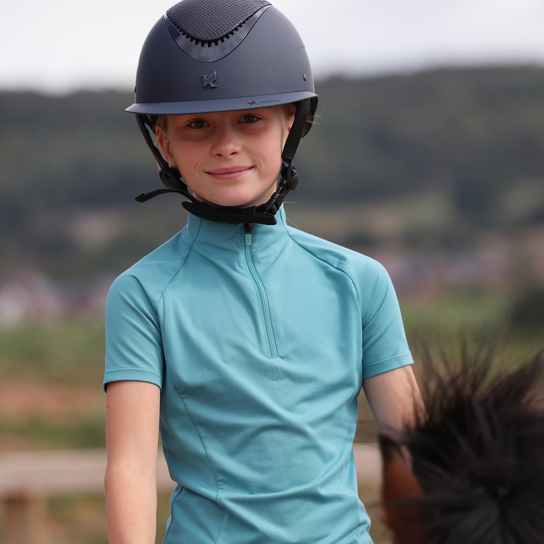 Aubrion React Young Rider Short Sleeve Base Layer