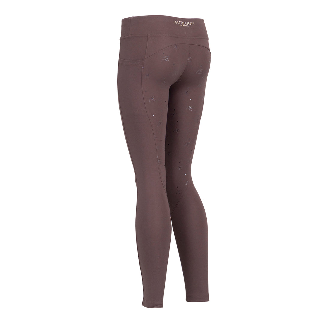 Aubrion Equestrian Young Rider Winter Riding Tight
