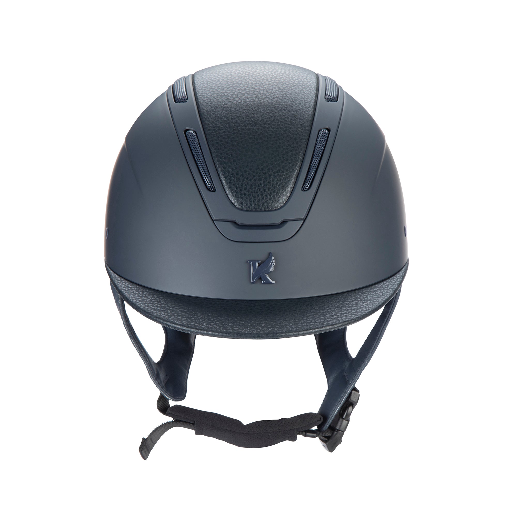 Karben Amity LTHR Riding Hat - Navy | Millbry Hill