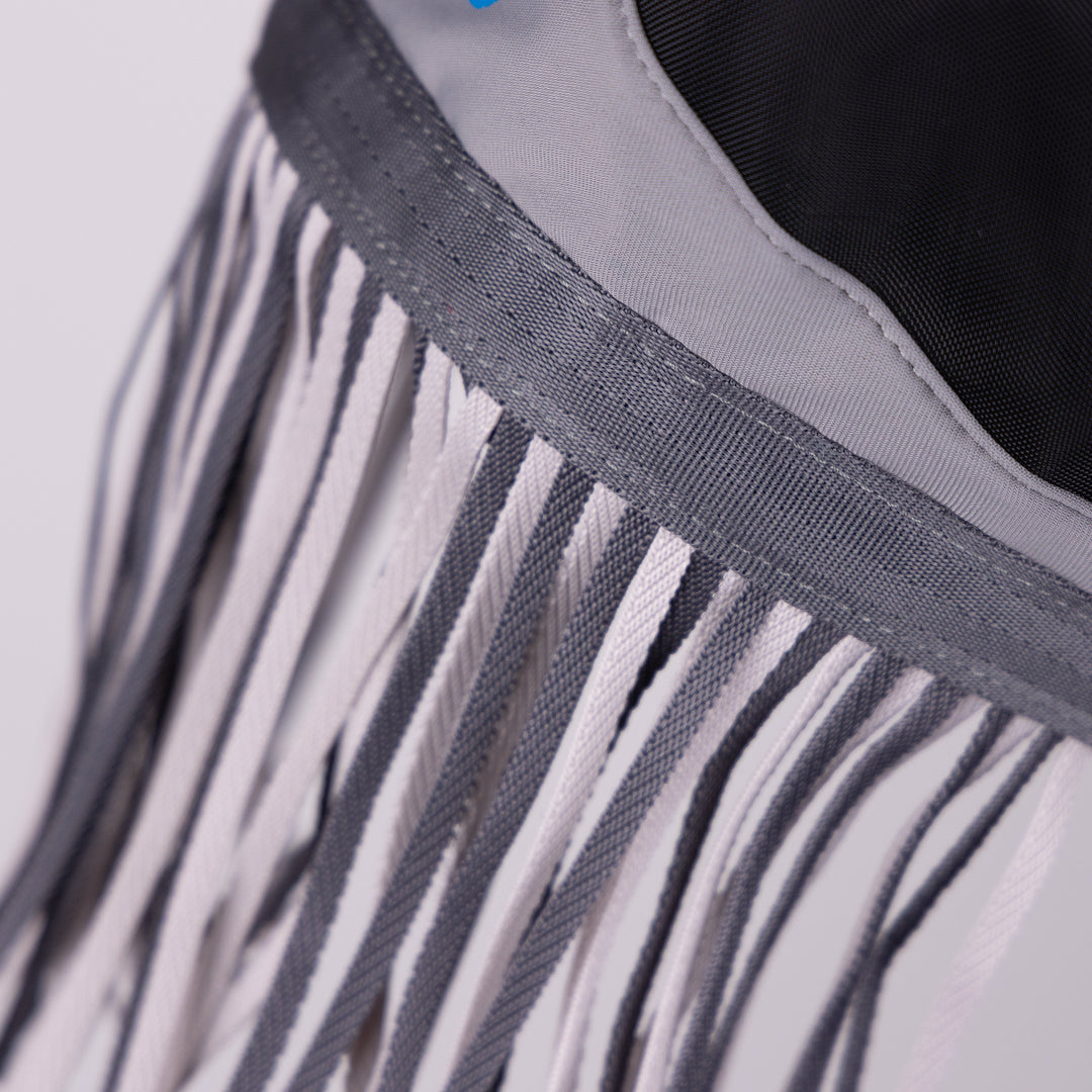 Shires FlyGuard Pro Fine Mesh Earless Fly Mask with Nose Fringe