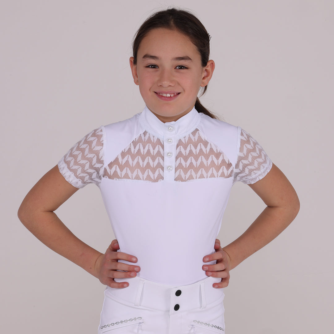 Aubrion Optima Young Rider VX Show Shirt