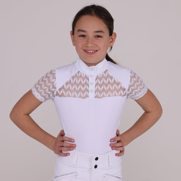 Aubrion Optima Young Rider VX Show Shirt
