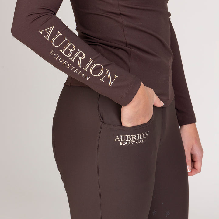 Aubrion Equestrian Ladies Winter Long Sleeve Base Layer