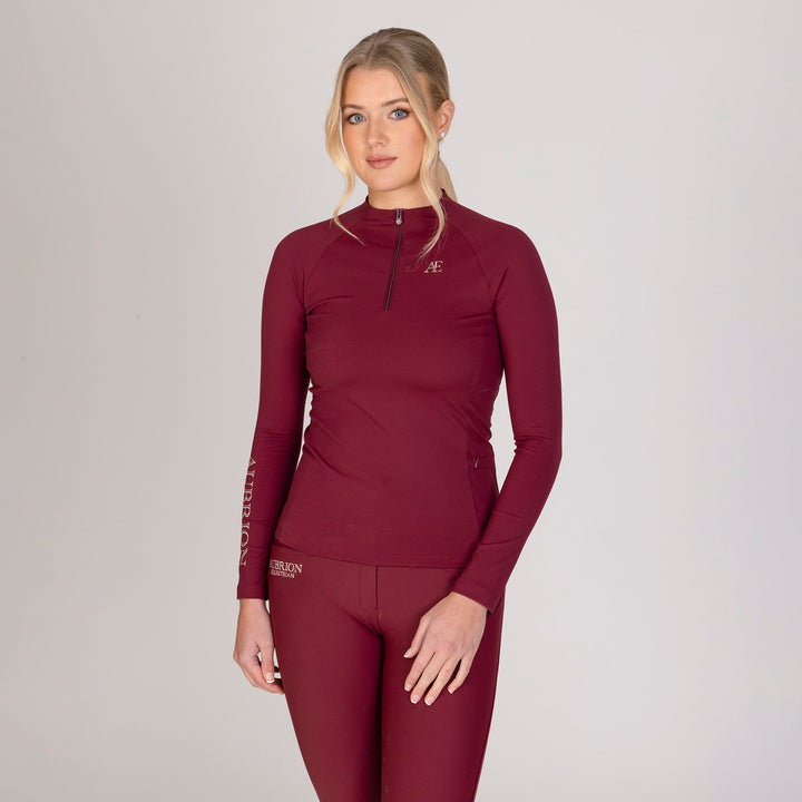 Aubrion Equestrian Ladies Winter Long Sleeve Base Layer