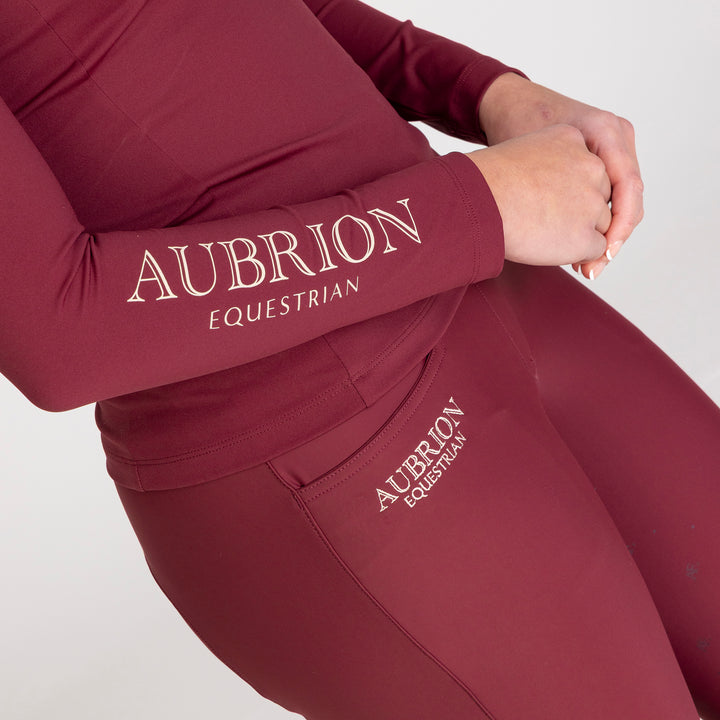 Aubrion Equestrian Ladies Winter Long Sleeve Base Layer