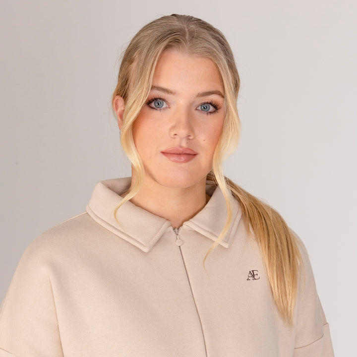Aubrion Equestrian Ladies Quarter Zip Sweater