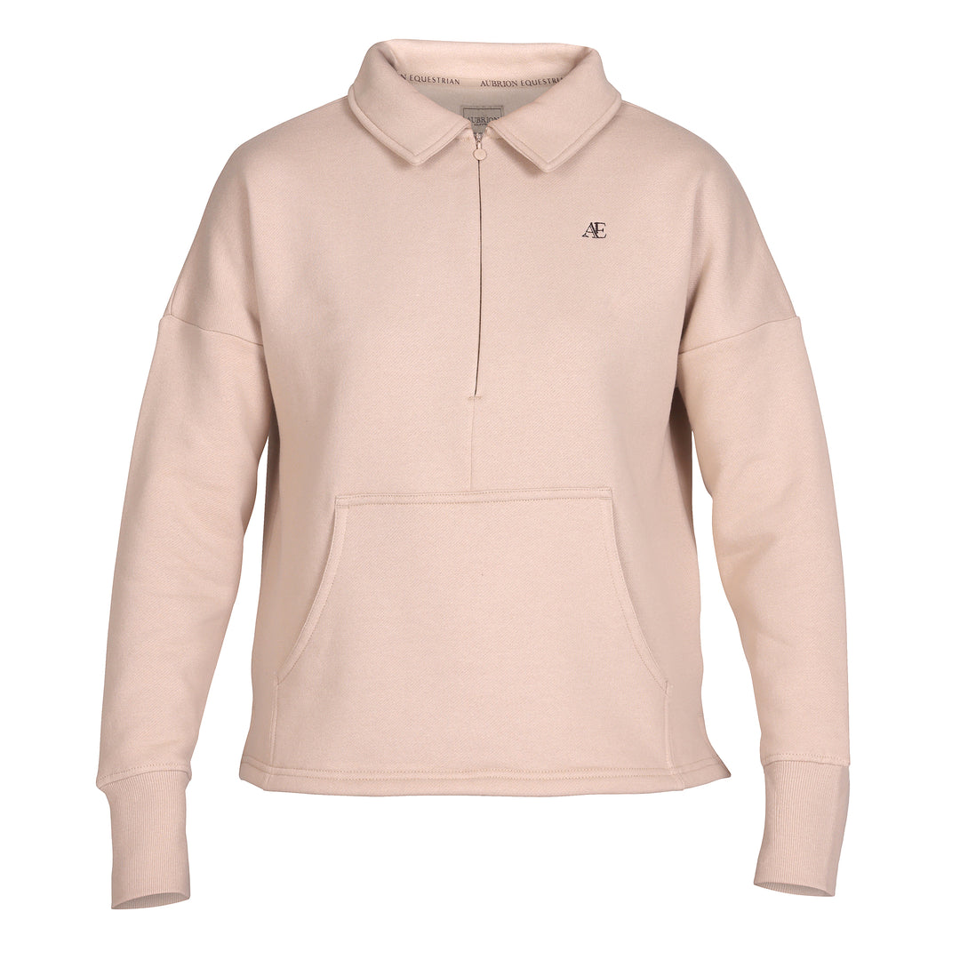 Aubrion Equestrian Ladies Quarter Zip Sweater