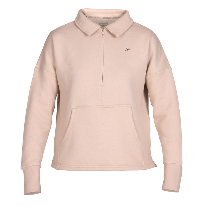 Aubrion Equestrian Ladies Quarter Zip Sweater