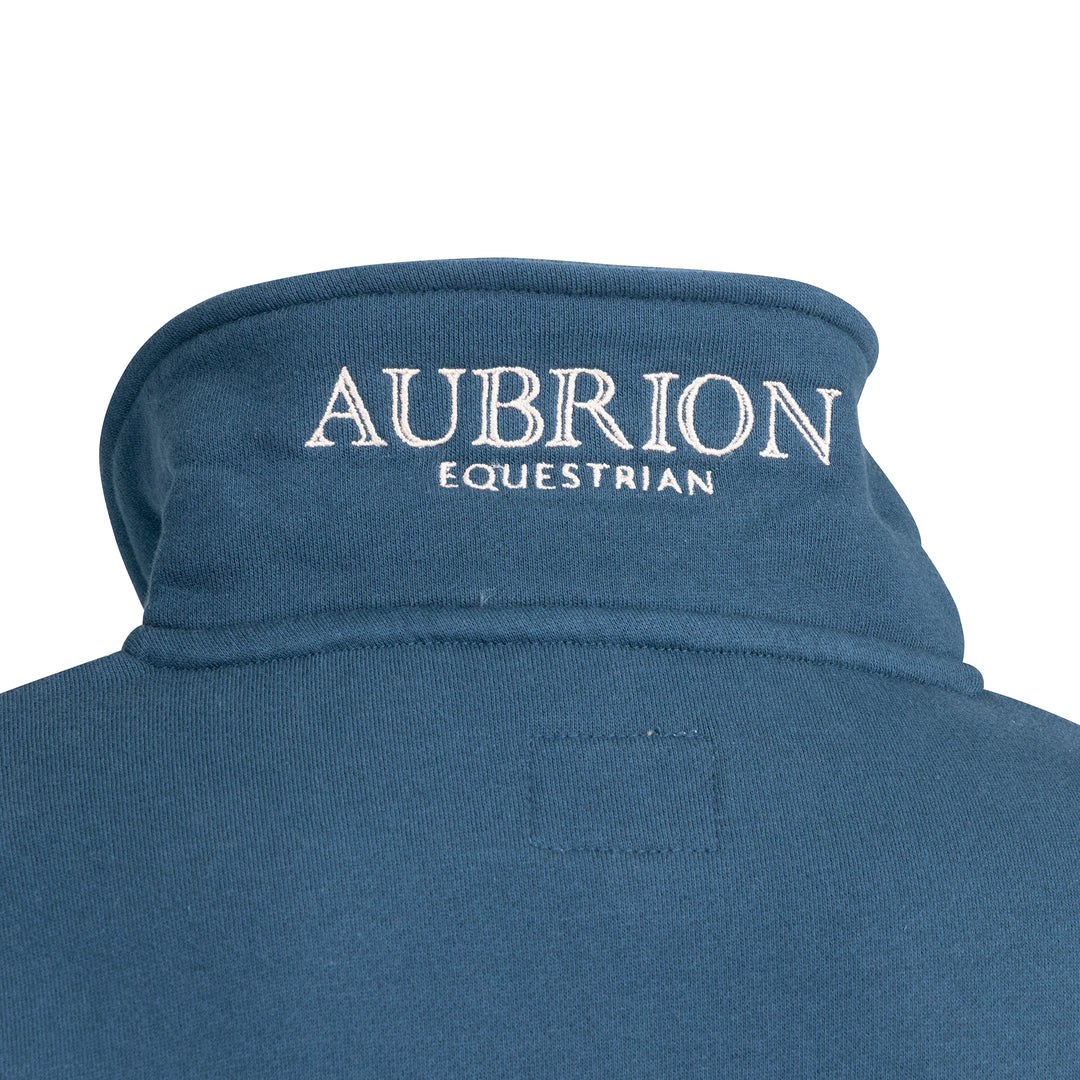 Aubrion Equestrian Young Rider Quarter Zip Sweater