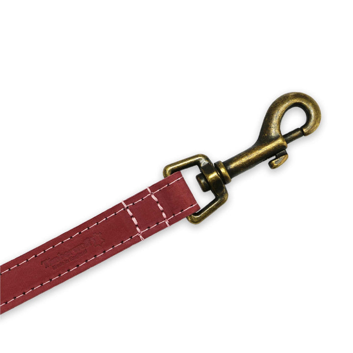 Ancol Timberwolf Leather Dog Lead
