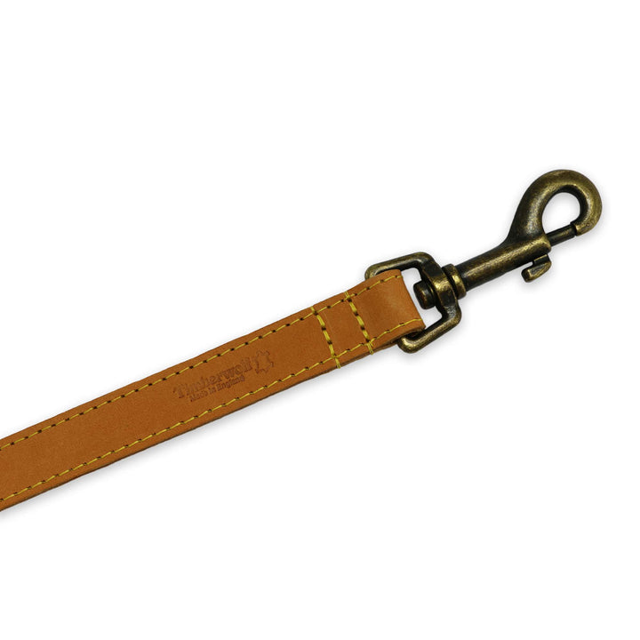 Ancol Timberwolf Leather Lead