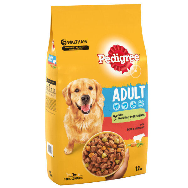 Pedigree Complete with Beef and Vegetables 12kg
