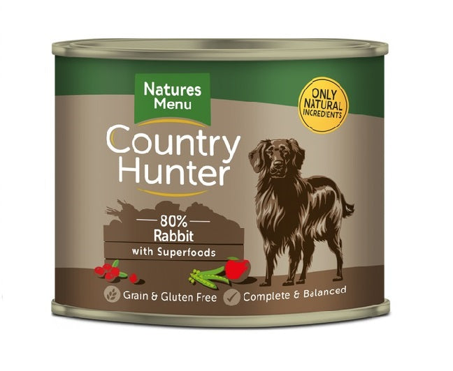 Country Hunter Dog Tin - Rabbit 600g