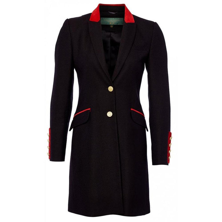 Holland Cooper Kempton Coat in Dark Blue#Dark Blue