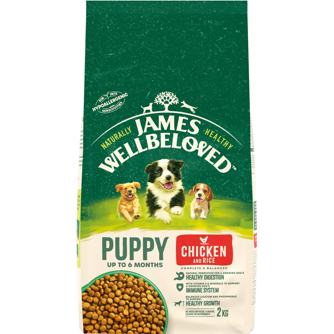 James Wellbeloved Puppy Chicken & Rice Dry Dog Food
