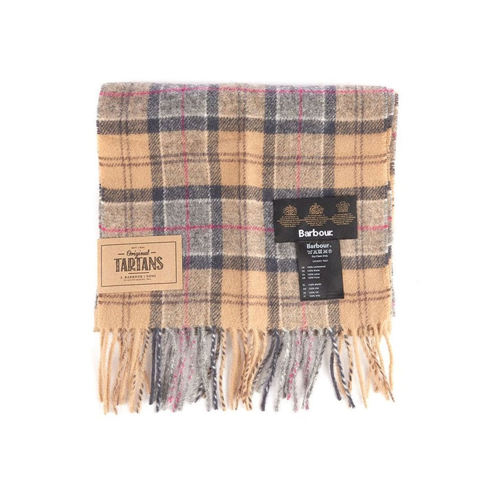 Barbour Tartan Lambswool Scarf in Check#Check