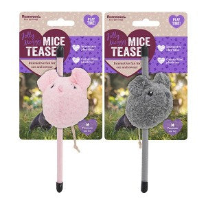 Jolly Moggy Mice Cat Teaser Toy