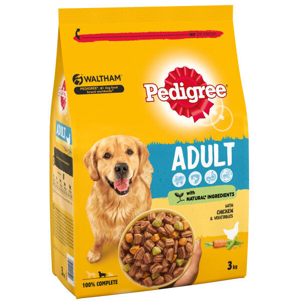 Pedigree Complete with Chicken and Vegetables 3kg