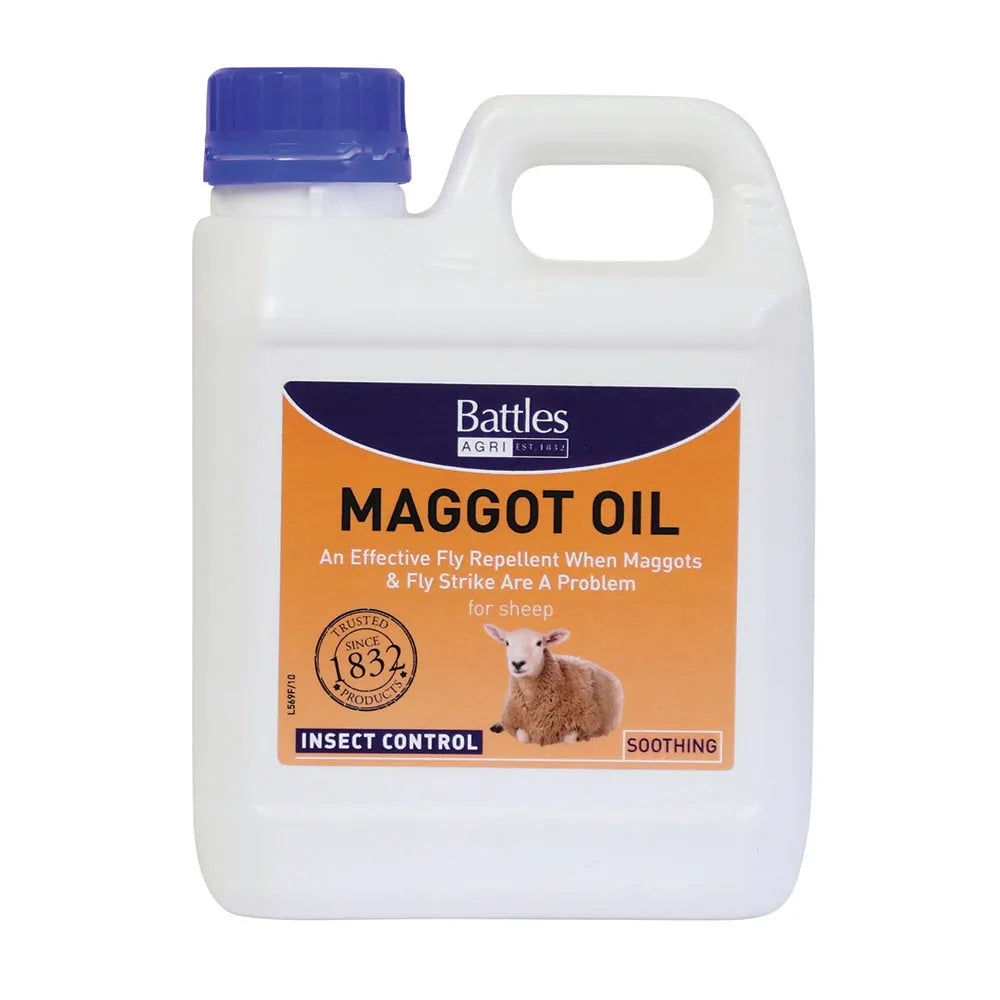 Battles Maggot Oil