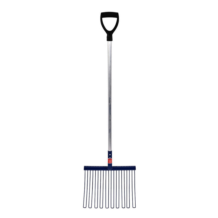 Red Gorilla Long D-Handle Rubber Matting Fork