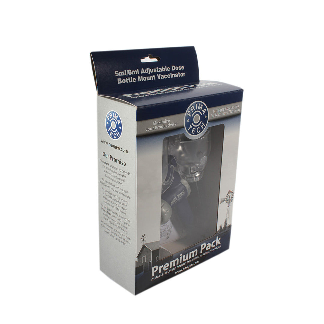 Prima Tech 0.25-6ml Premium Pack Bottle Mounted Vaccinator